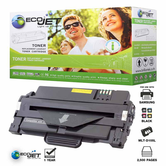 Ecojet Toner Cartridge For Samsung MLT-D105 Ecojet Toner Cartridge For Samsung MLT-D105