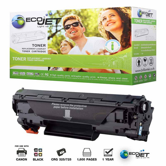Ecojet Toner Cartridge For Canon CRG 325/725 Ecojet Toner Cartridge For Canon CRG 325/725