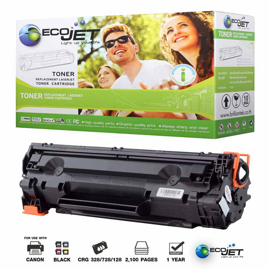 Ecojet Toner Cartridge For Canon CRG 328 Ecojet Toner Cartridge For Canon CRG 328