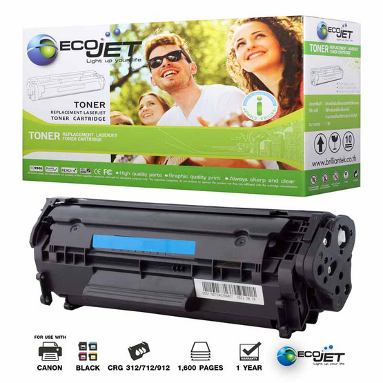 Ecojet Toner Cartridge For Canon 312 Ecojet Toner Cartridge For Canon 312