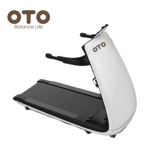 OTO ลู่วิ่งไฟฟ้า Treadmill รุ่น AL-1000 สีขาว-ดำ OTO ลู่วิ่งไฟฟ้า Treadmill รุ่น AL-1000 สีขาว-ดำ
