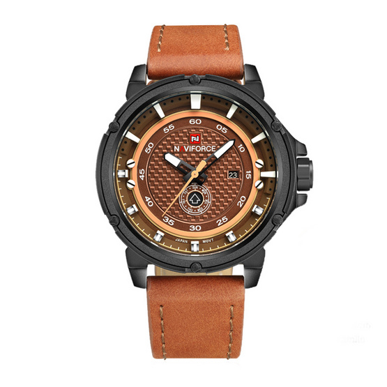 Naviforce นาฬิกา รุ่น NF9083M สีน้ำตาล Naviforce นาฬิกา รุ่น NF9083M สีน้ำตาล
