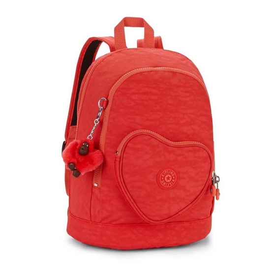 Kipling กระเป๋า Heart Backpack - Happy Red C Kipling กระเป๋า Heart Backpack - Happy Red C