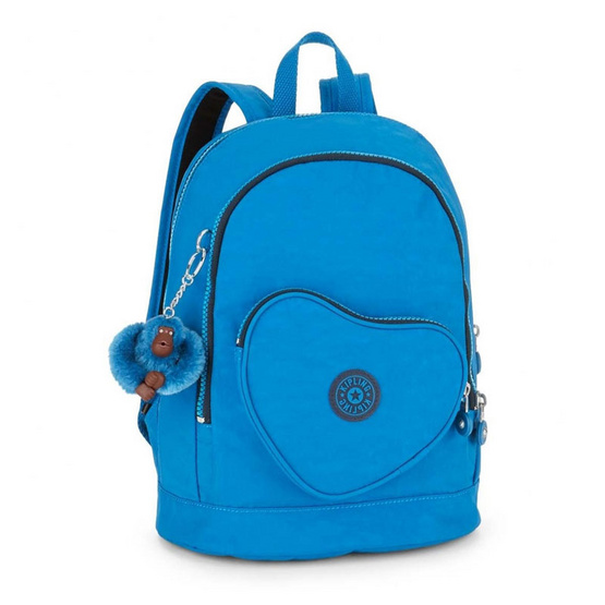 Kipling กระเป๋า Heart Backpack - Blue Green Mix Kipling กระเป๋า Heart Backpack - Blue Green Mix