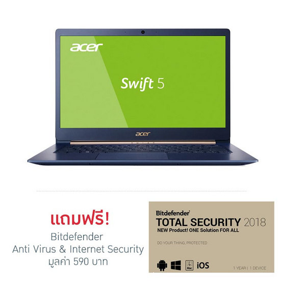 Acer Notebook Swift SF514-52T-57ZG i5-8250U 8G 256G W10 T 3Y Charcoal Blue Acer Notebook Swift SF514-52T-57ZG i5-8250U 8G 256G W10 T 3Y Charcoal Blue