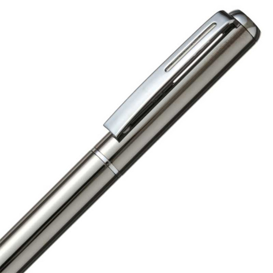 Pentel ปากกาโรลเลอร์หมึกเจล Energel Sterling BL625 ด้ามสีเงิน 0.5 มม. Pentel ปากกาโรลเลอร์หมึกเจล Energel Sterling BL625 ด้ามสีเงิน 0.5 มม.