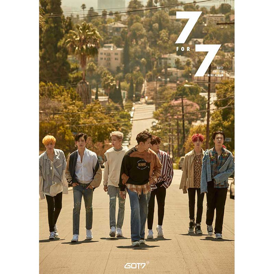 CD+DVD GOT7 Album 7 FOR 7 THAILAND EDITION CD+DVD GOT7 Album 7 FOR 7 THAILAND EDITION