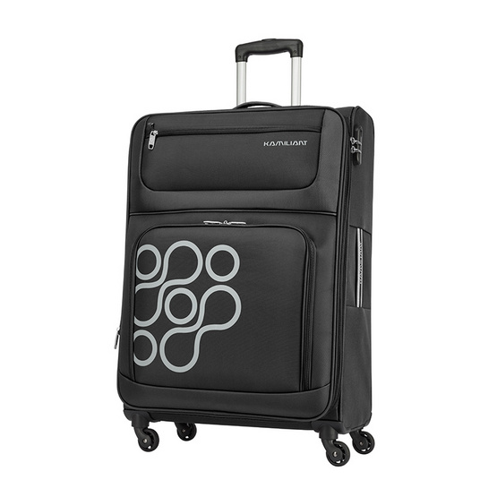 KAMILIANT กระเป๋าเดินทาง รุ่น KOTI SPINNER 66/24 สี BLACK KAMILIANT กระเป๋าเดินทาง รุ่น KOTI SPINNER 66/24 สี BLACK