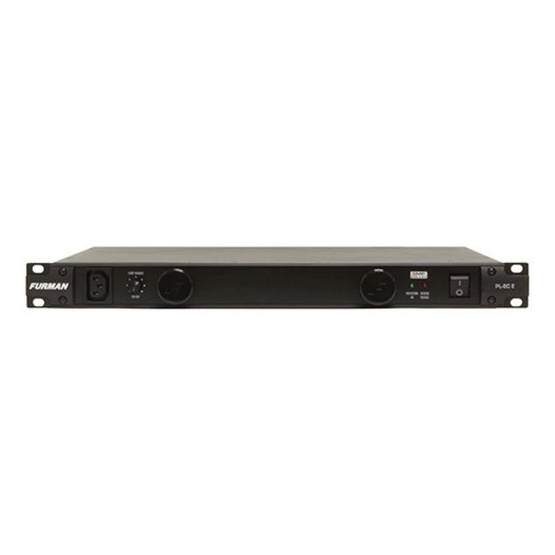 FURMAN เครื่องกรองไฟ รุ่น PL-8C E FURMAN เครื่องกรองไฟ รุ่น PL-8C E