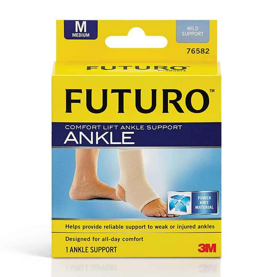 Futuro ผ้ายืดพยุงข้อเท้า ชนิดสวม ไซส์ M Futuro ผ้ายืดพยุงข้อเท้า ชนิดสวม ไซส์ M