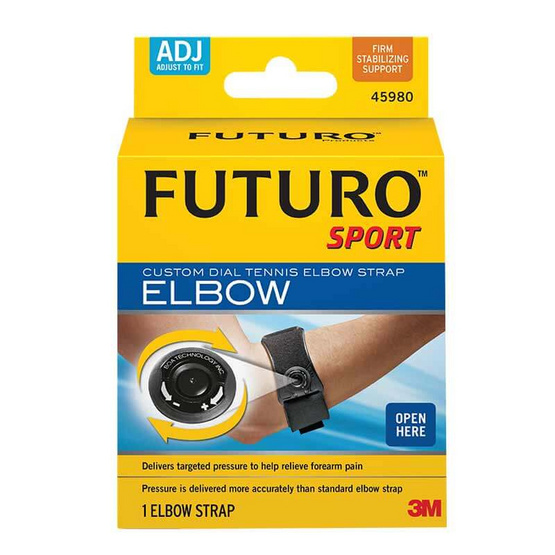 Futuro ผ้ายืดพยุงกล้ามเนื้อแขนท่อนล่าง รุ่นหมุนปรับ Futuro ผ้ายืดพยุงกล้ามเนื้อแขนท่อนล่าง รุ่นหมุนปรับ