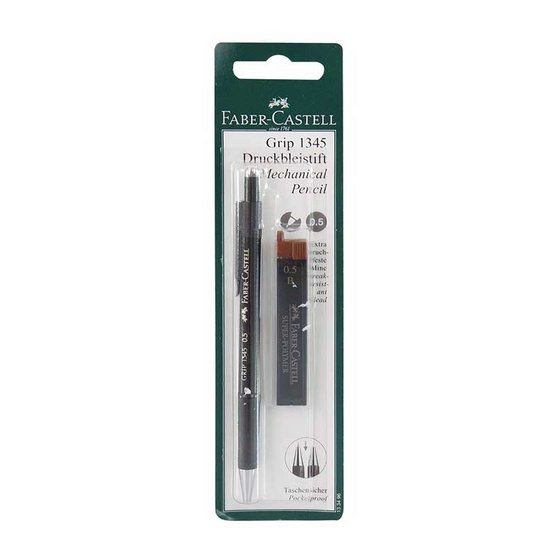Faber-Castell ชุดดินสอกดพร้อมไส้ รุ่น TK-FINE 0.5 มม. คละสี Faber-Castell ชุดดินสอกดพร้อมไส้ รุ่น TK-FINE 0.5 มม. คละสี