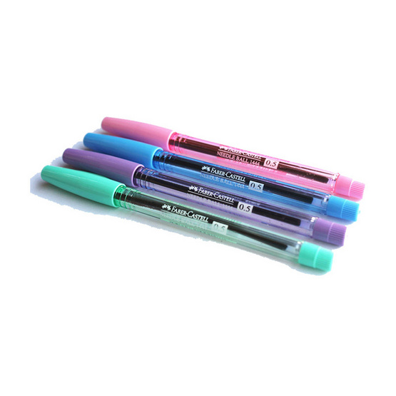 Faber-Castell ปากกาลูกลื่น 1444 คละสี 0.5 มม. (แพ็ค 10 ด้าม) Faber-Castell ปากกาลูกลื่น 1444 คละสี 0.5 มม. (แพ็ค 10 ด้าม)