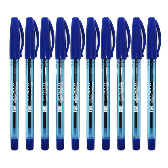 Faber-Castell ปากกาลูกลื่น 1423 ด้ามสีน้ำเงิน 0.5 มม. (30 ด้าม) Faber-Castell ปากกาลูกลื่น 1423 ด้ามสีน้ำเงิน 0.5 มม. (30 ด้าม)