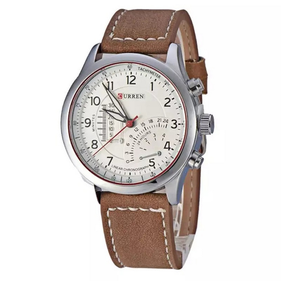 Curren นาฬิกาข้อมือ รุ่น C8152 สีน้ำตาล Curren นาฬิกาข้อมือ รุ่น C8152 สีน้ำตาล