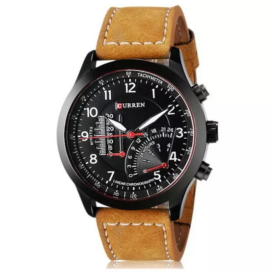 Curren นาฬิกาข้อมือ รุ่น C8152 สีน้ำตาล Curren นาฬิกาข้อมือ รุ่น C8152 สีน้ำตาล