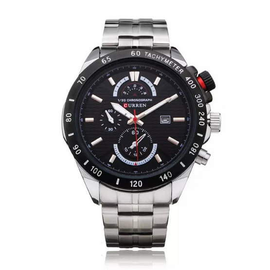 Curren นาฬิกาข้อมือ รุ่น C8148 สีเงิน Curren นาฬิกาข้อมือ รุ่น C8148 สีเงิน
