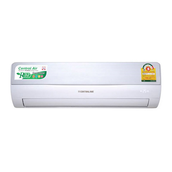 Central Air เครื่องปรับอากาศติดผนัง รุ่น CFW-AFE18/CCS-AFE18 Central Air เครื่องปรับอากาศติดผนัง รุ่น CFW-AFE18/CCS-AFE18