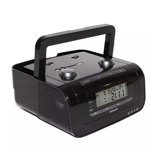 SONAR วิทยุพกพาดีไซน์เท่รุ่น SP-306C SONAR วิทยุพกพาดีไซน์เท่รุ่น SP-306C