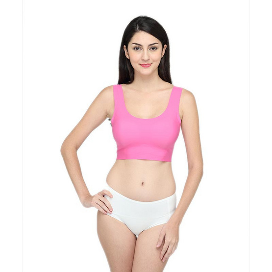 วาโก้ เสื้อชั้นในแบบสวม รุ่น WH9B38 สีชมพู ออกแดง วาโก้ เสื้อชั้นในแบบสวม รุ่น WH9B38 สีชมพู ออกแดง
