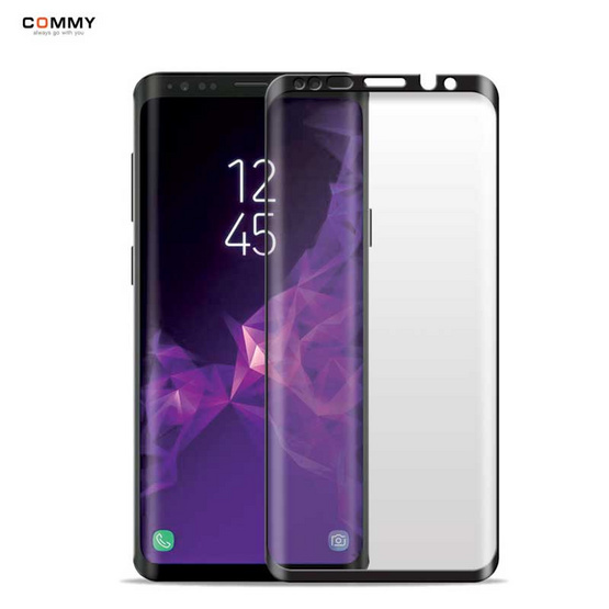Commy กระจกกันรอย TPG 3D Samsung Galaxy S9 (BK) Commy กระจกกันรอย TPG 3D Samsung Galaxy S9 (BK)