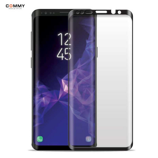 Commy กระจกกันรอย TPG 3D Samsung Galaxy S9+ Commy กระจกกันรอย TPG 3D Samsung Galaxy S9+