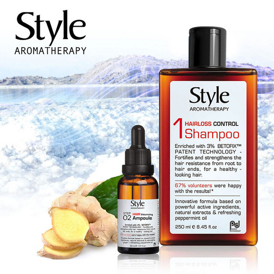 STYLE Betofix Shampoo and Ampoule Serum Set A STYLE Betofix Shampoo and Ampoule Serum Set A