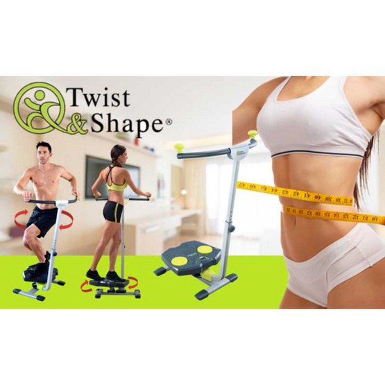 TV Direct Twist & Shape Stepper เครื่องบริหารร่างกายระบบบิด 240 องศา TV Direct Twist & Shape Stepper เครื่องบริหารร่างกายระบบบิด 240 องศา