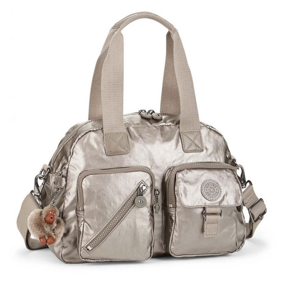 กระเป๋า Kipling Defea BP - Metallic Pewter กระเป๋า Kipling Defea BP - Metallic Pewter