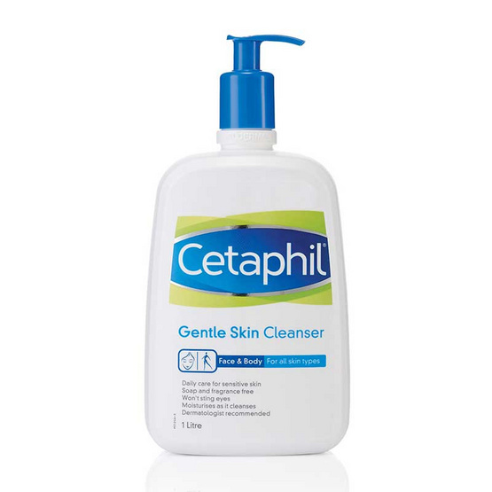 Cetaphil เจนเทิล สกิน คลีนเซอร์ 1 ลิตร Cetaphil เจนเทิล สกิน คลีนเซอร์ 1 ลิตร