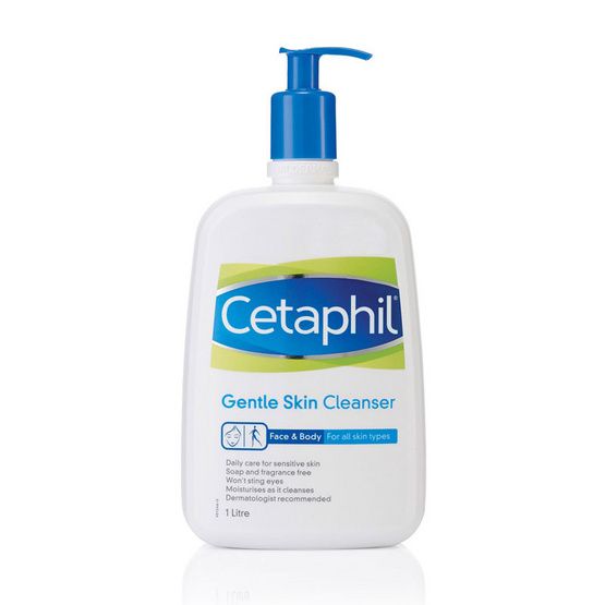Cetaphil เจนเทิล สกิน คลีนเซอร์ 1 ลิตร Cetaphil เจนเทิล สกิน คลีนเซอร์ 1 ลิตร