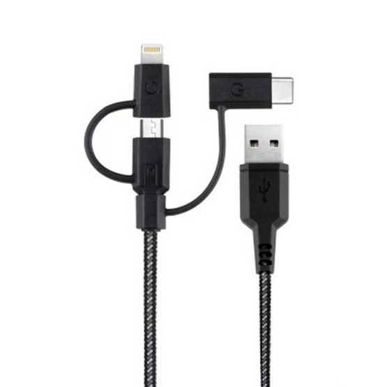 Energea Cable Nylotouch 3in1 (Micro/Lightning/USB-C) Energea Cable Nylotouch 3in1 (Micro/Lightning/USB-C)