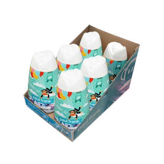 Paul Frank Fresh time เจลปรับอากาศ แบบแพ็ค (6 ชิ้น/1 แพ็ค) Paul Frank Fresh time เจลปรับอากาศ แบบแพ็ค (6 ชิ้น/1 แพ็ค)