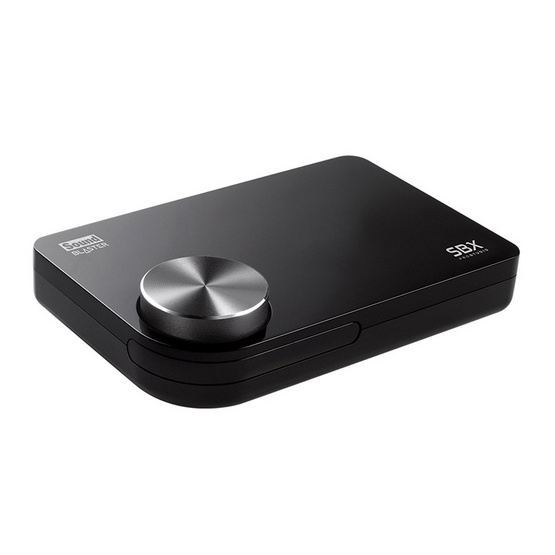 Creative Sound Blaster X-FI Surround 5.1 Pro External Creative Sound Blaster X-FI Surround 5.1 Pro External