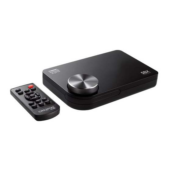 Creative Sound Blaster X-FI Surround 5.1 Pro External Creative Sound Blaster X-FI Surround 5.1 Pro External