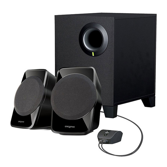 Creative Speaker SBS A120 2.1 Channel Creative Speaker SBS A120 2.1 Channel