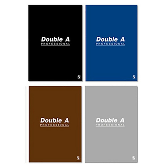 Double A สมุดบันทึก B5 70 แกรม 50 แผ่น มีเส้น (แพ็ค 4 เล่ม) Double A สมุดบันทึก B5 70 แกรม 50 แผ่น มีเส้น (แพ็ค 4 เล่ม)