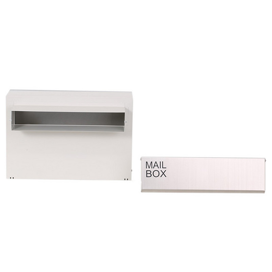 Boxandco ตู้จดหมายแบบฝังกำแพง รุ่น MB-5206 (Stainless) Boxandco ตู้จดหมายแบบฝังกำแพง รุ่น MB-5206 (Stainless)