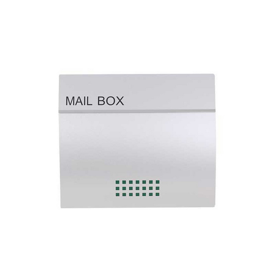Boxandco ตู้จดหมายแบบฝังกำแพง รุ่น MB03PP (Silver) Boxandco ตู้จดหมายแบบฝังกำแพง รุ่น MB03PP (Silver)