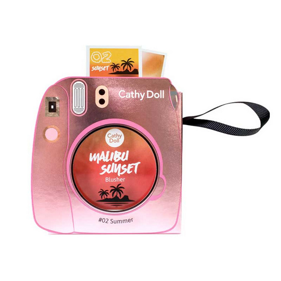 Cathy Doll Malibu Sunset Blusher 7 g 02 Summer Cathy Doll Malibu Sunset Blusher 7 g 02 Summer