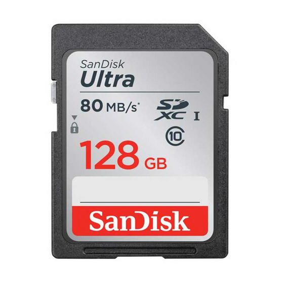 SanDisk Ultra SD Card 128GB Speed 80MBs SanDisk Ultra SD Card 128GB Speed 80MBs