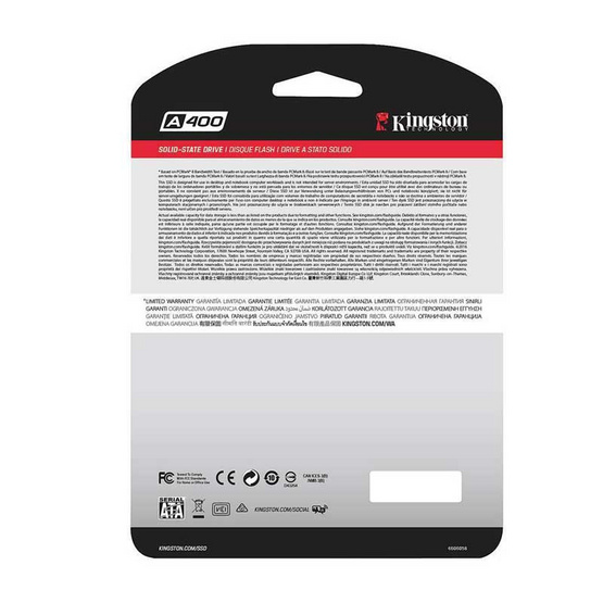 Kingston A400 SSD SA400S37 480 GB Kingston A400 SSD SA400S37 480 GB
