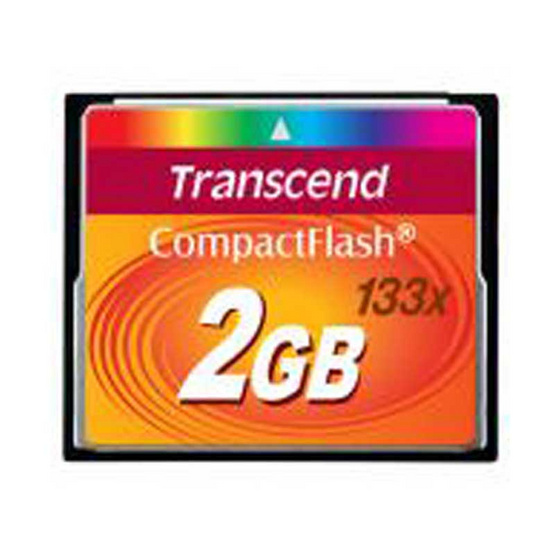 TRANSCEND CF CARD 133x CompactFlash (Standard) 2GB TRANSCEND CF CARD 133x CompactFlash (Standard) 2GB
