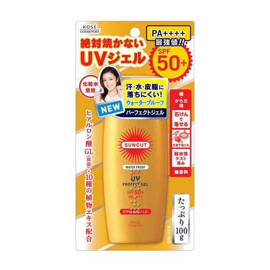 SUNCUT PERFECT UV PROTECT GEL SPF50+ PA++++ 100 G SUNCUT PERFECT UV PROTECT GEL SPF50+ PA++++ 100 G