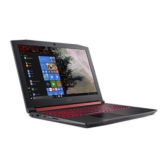 Acer Notebook Nitro AN515-52-58KD i5-8300H 8G 1T V4G W10 3Y Shale Black Acer Notebook Nitro AN515-52-58KD i5-8300H 8G 1T V4G W10 3Y Shale Black