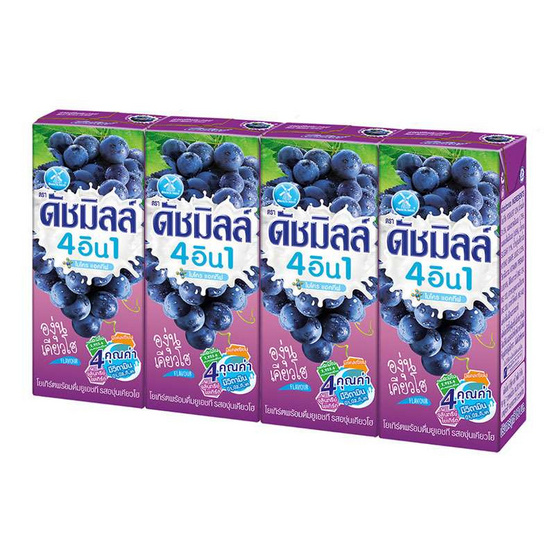ดัชมิลล์ นมเปรี้ยว รสองุ่นเคียวโฮ 180 มล. (ยกลัง 48 กล่อง) ดัชมิลล์ นมเปรี้ยว รสองุ่นเคียวโฮ 180 มล. (ยกลัง 48 กล่อง)