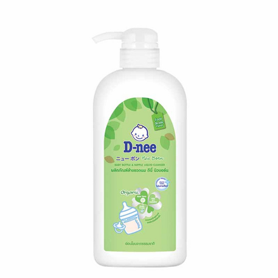 D-nee นิวบอร์น ล้างขวดนม แบบขวดปั้ม 620 มล. D-nee นิวบอร์น ล้างขวดนม แบบขวดปั้ม 620 มล.