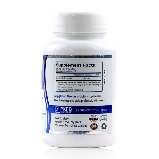 The Nature Calcium L-Threonate แคลเซียม แอล-ทรีโอเนต บรรจุ 30 แคปซูล The Nature Calcium L-Threonate แคลเซียม แอล-ทรีโอเนต บรรจุ 30 แคปซูล
