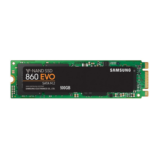 Samsung SSD 860 EVO M.2 500GB Samsung SSD 860 EVO M.2 500GB