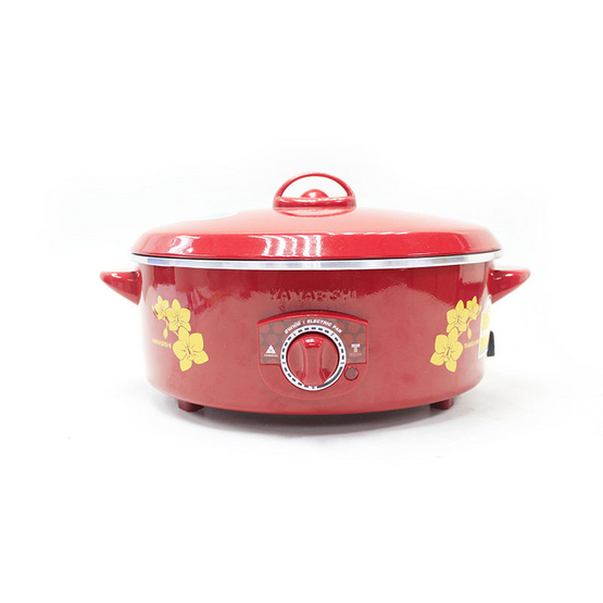 HANABISHI กระทะไฟฟ้า 12 นิ้ว รุ่น HGP-140 สีแดง คละลาย HANABISHI กระทะไฟฟ้า 12 นิ้ว รุ่น HGP-140 สีแดง คละลาย